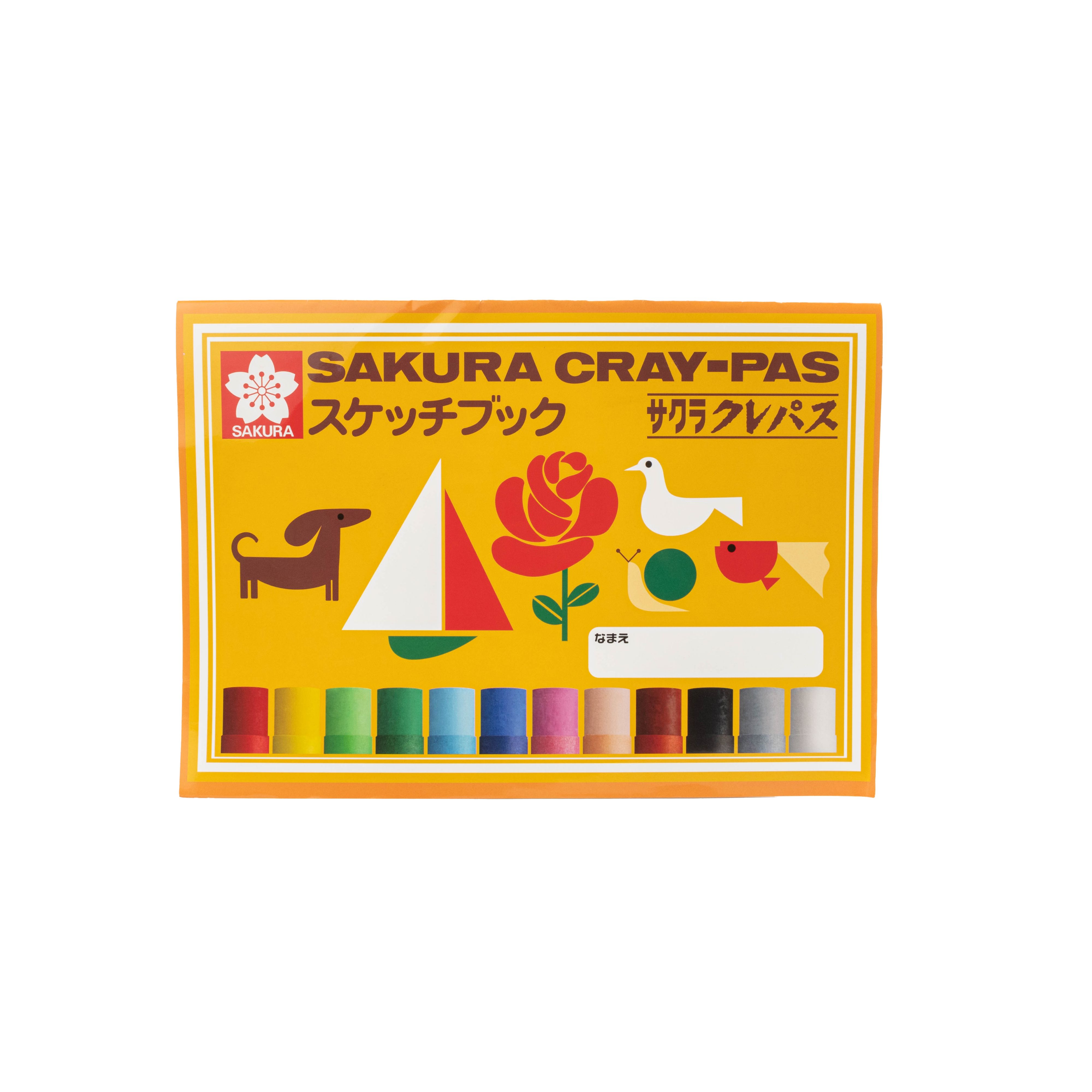 日本紀寺商事x SAKURA CRAY-PAS 寫生簿/ B4/ 蠟筆